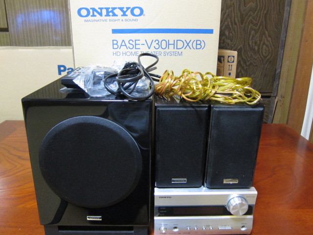 オンキョー　BASE-V30HDX(B) □オンキョー BASE-V30HDX(B) ホームシアターシステム□