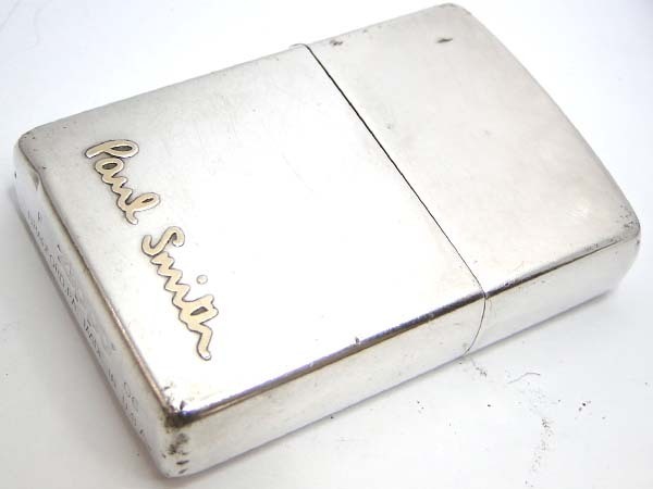  Zippo ジッポー Paul Smith ポールスミス ロゴ入り オイルライター(その他)｜売買されたオークション情報、yahooの商品情報をアーカイブ公開 - オークファン その他