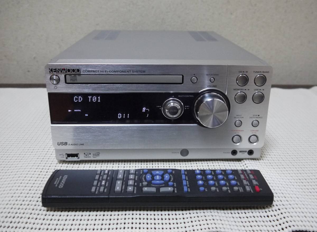 KENWOOD ケンウッド RD-UDA55 CD⁄USBレシーバー 簡易 み 現状品