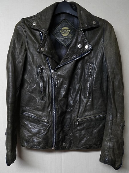 ◇HYSTERIC GLAMOUR ヒステリックグラマー◇本革 羊革 ラムレザー