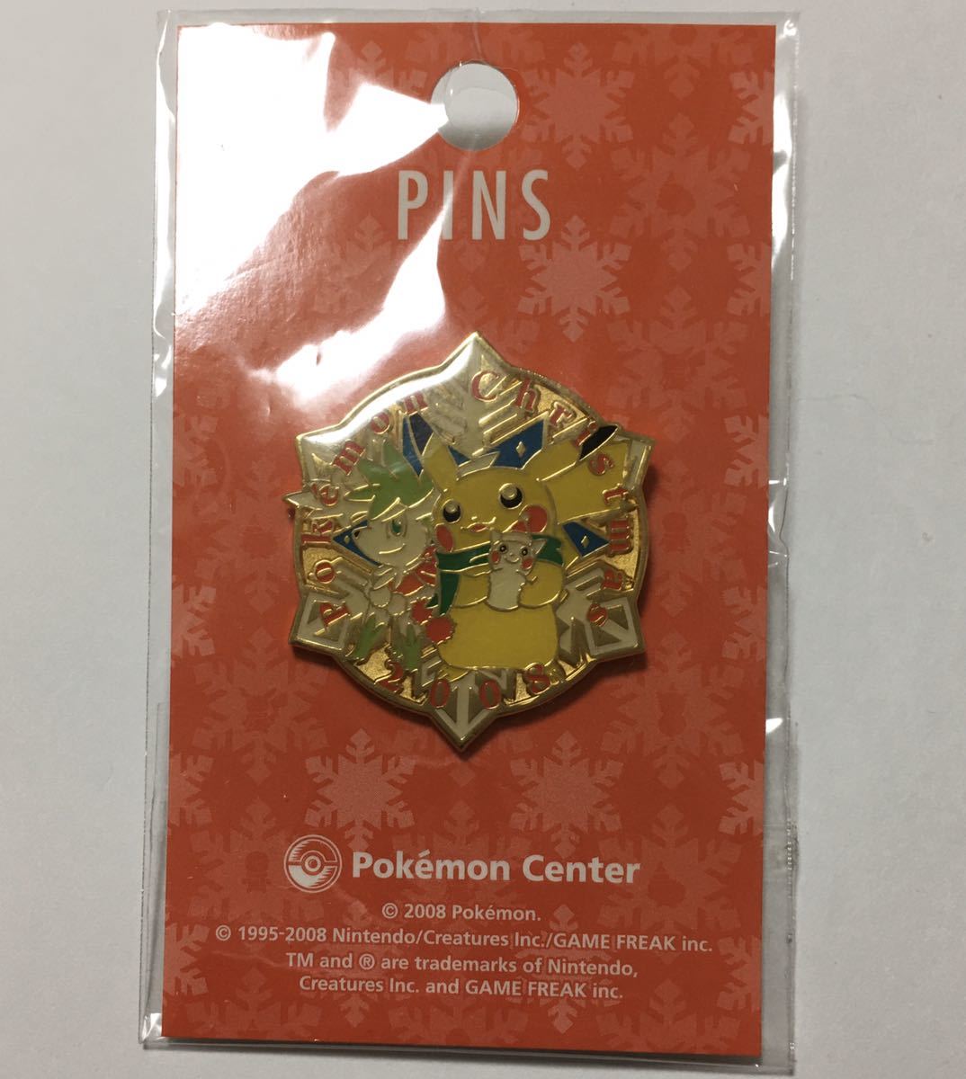 ポケモンセンター ピンバッジ クリスマス2008 は行 作品別 【公式通販】
