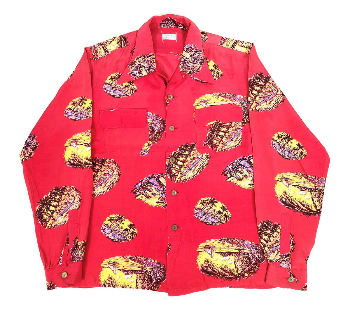 東洋エンタープライズ SUN SURF 実名復刻 ROYAL HAWAIIAN レーヨン 