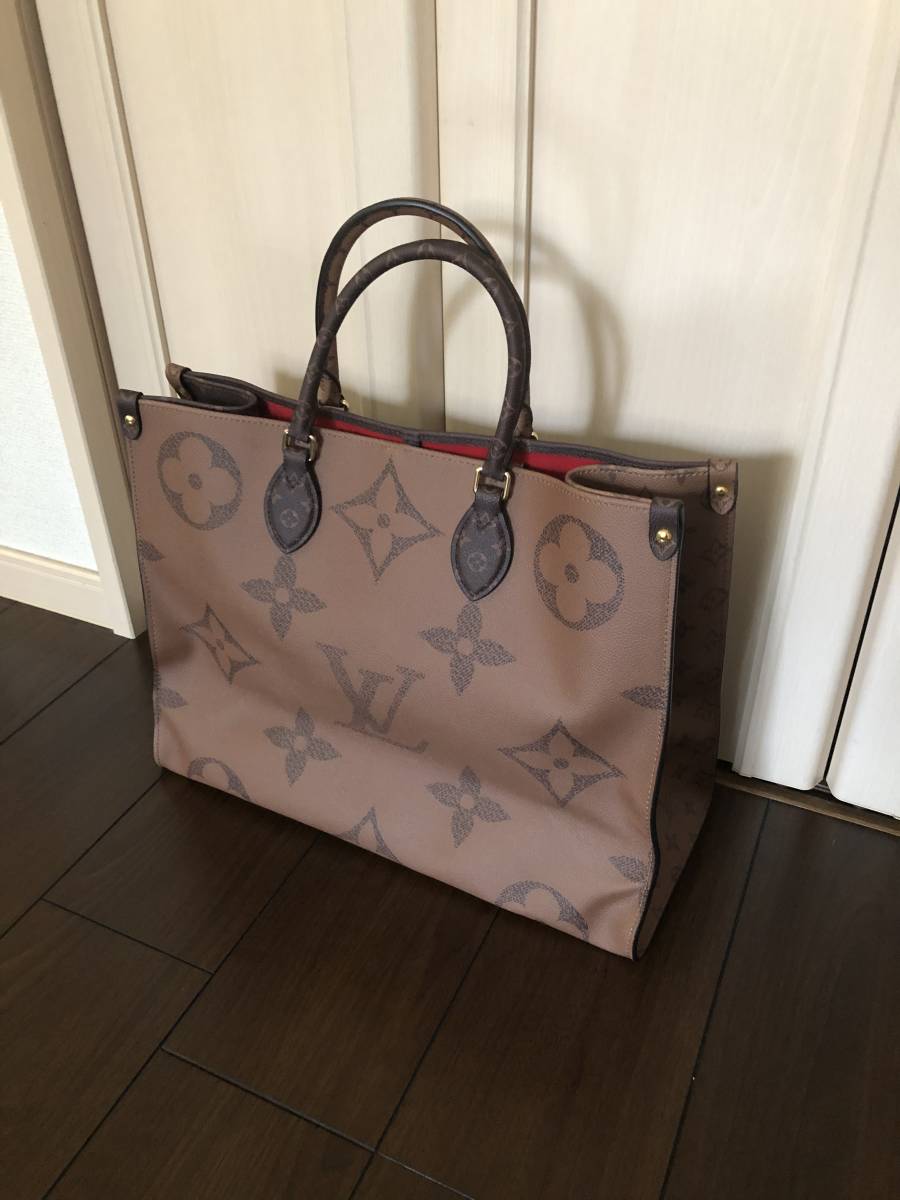 品質保証，お買い得 ルイ ヴィトン Louis Vuitton オンザゴー GM(ハンドバッグ)｜売買されたオークション情報、yahooの商品情報をアーカイブ公開 - オークファン かばん、バッグ