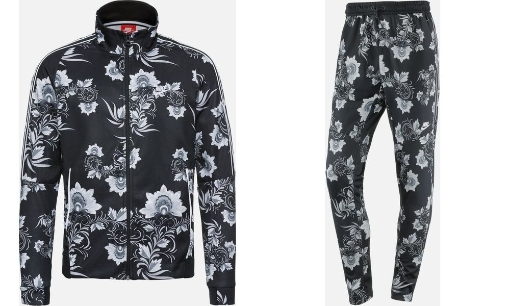 お得，人気SALE NIKE ナイキ フローラル セットアップ 上下 N98 PK トリビュート AOP TECH FLEECE テックフリース(ナイキ)｜売買されたオークション情報、yahooの商品情報をアーカイブ公開 - オークファン ジャージ