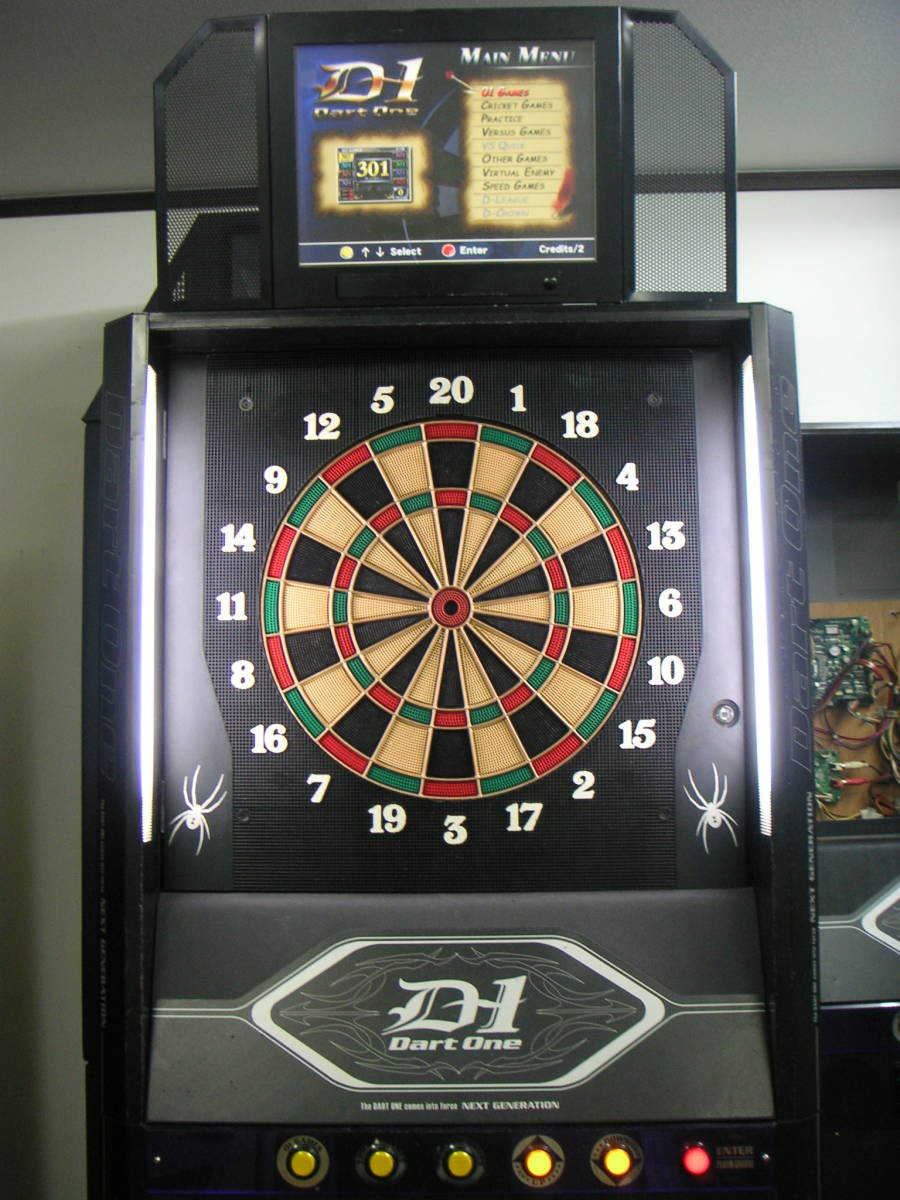 Yahoo!オークション - ダーツマシン □ダーツマシン中古□D1□DartOne 