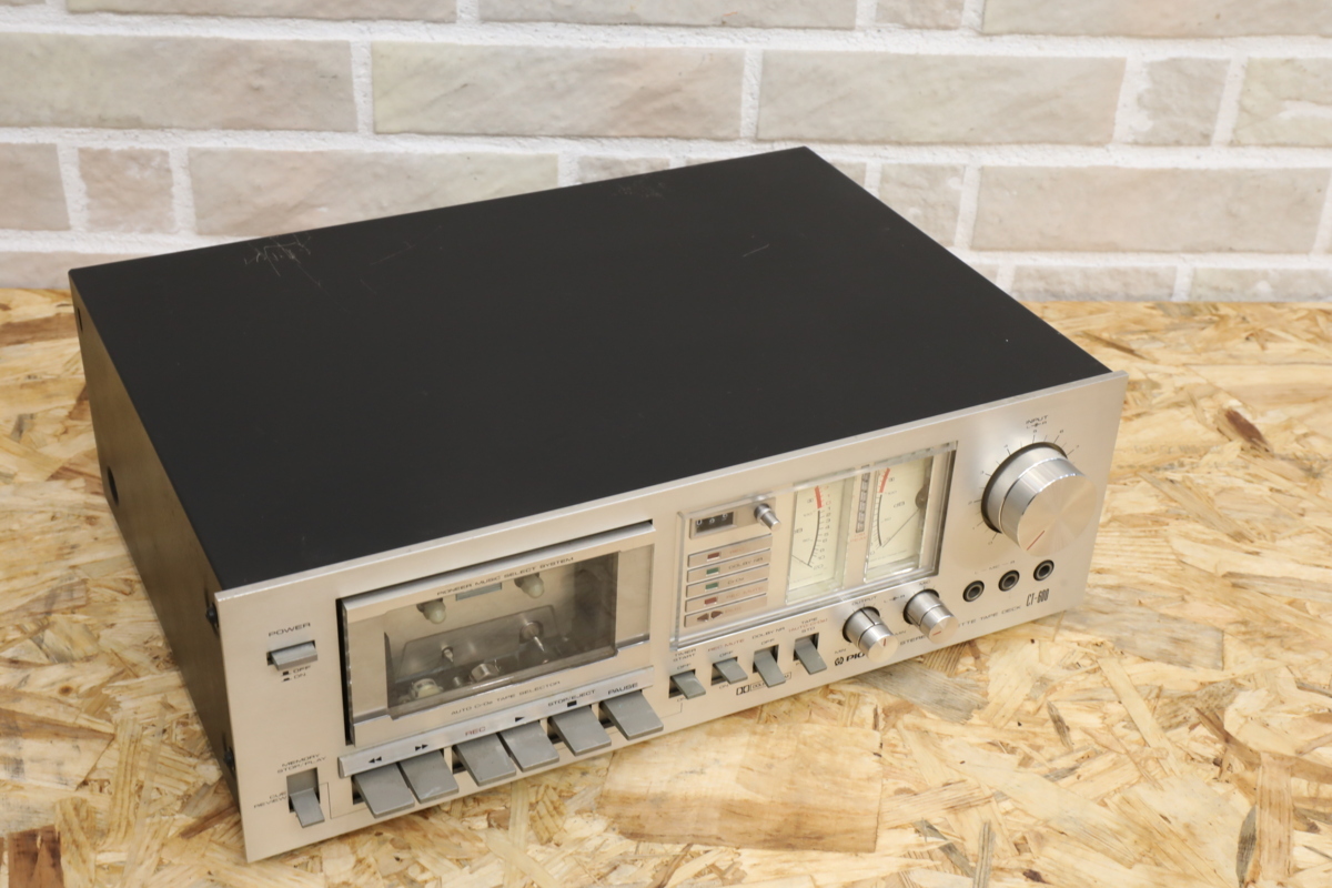 D0042】☆パイオニア☆Pioneer☆カセットデッキ☆CT-600☆オーディオ