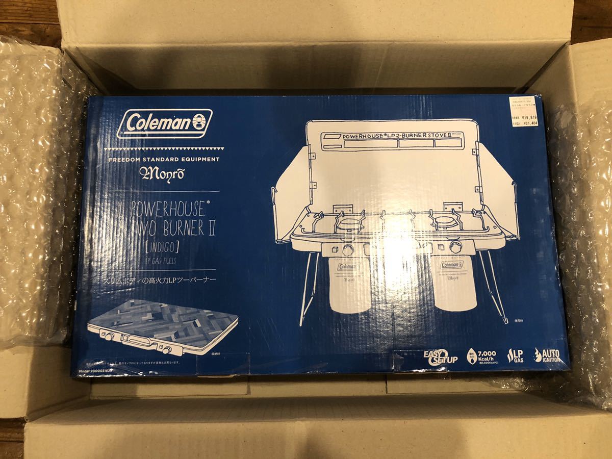 SALE，品質保証 コールマン パワーハウスLPツーバーナーストーブII インデイゴ(ツーバーナー)｜売買されたオークション情報、yahooの商品情報をアーカイブ公開 - オークファン ツーバーナー