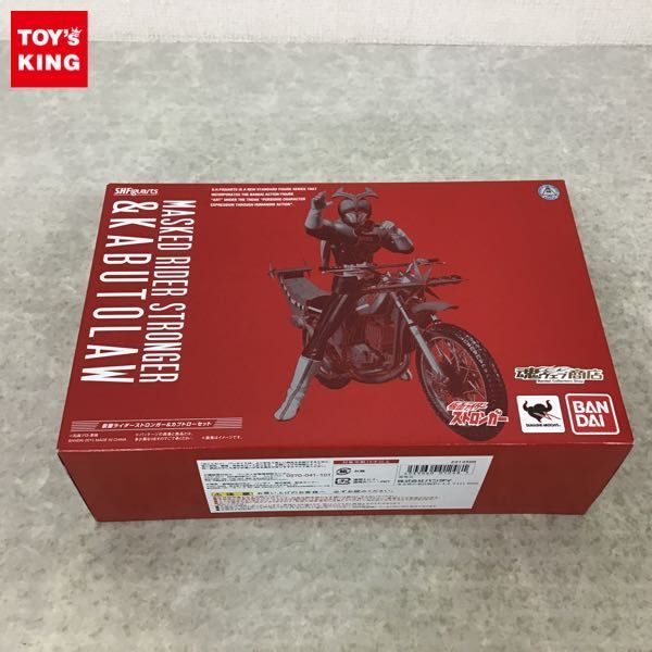 爆買い，新作 1円 バンダイ S.H.Figuarts 仮面ライダーストロンガー & カブトロー セット(仮面ライダーストロンガー)｜売買されたオークション情報、yahooの商品情報をアーカイブ公開 - オークファン 仮面ライダーストロンガー