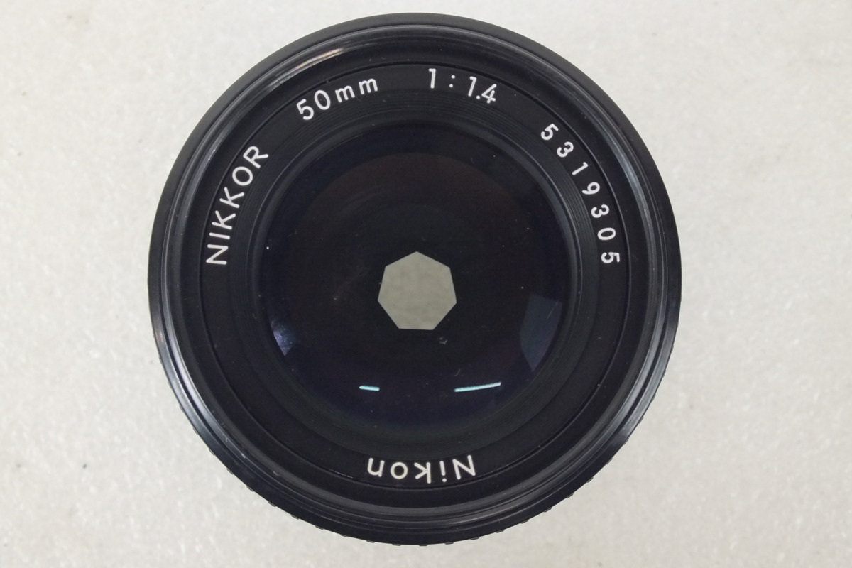□Nikon フィルムカメラ FE2 一眼レフ NIKKOR 50mm 1:1.4 レンズ