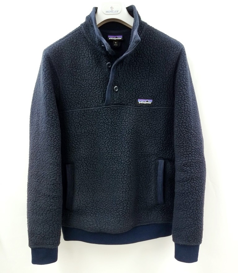パタゴニア patagonia メンズ・シアーリング・ジャケット M x NENA(New Navy) シアーリング プルオーバー パタゴニア(patagonia) Shearling フリース 16FW メンズ シアーリングの通販 フリース（性別メンズ）（メンズ