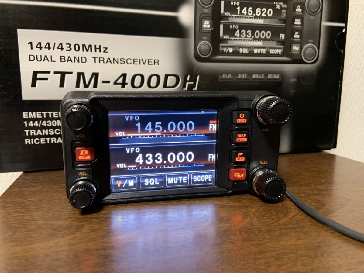 YAESU FTM-400DH ①50w機 オプションおまけあり 生産終了品 ＞ 144