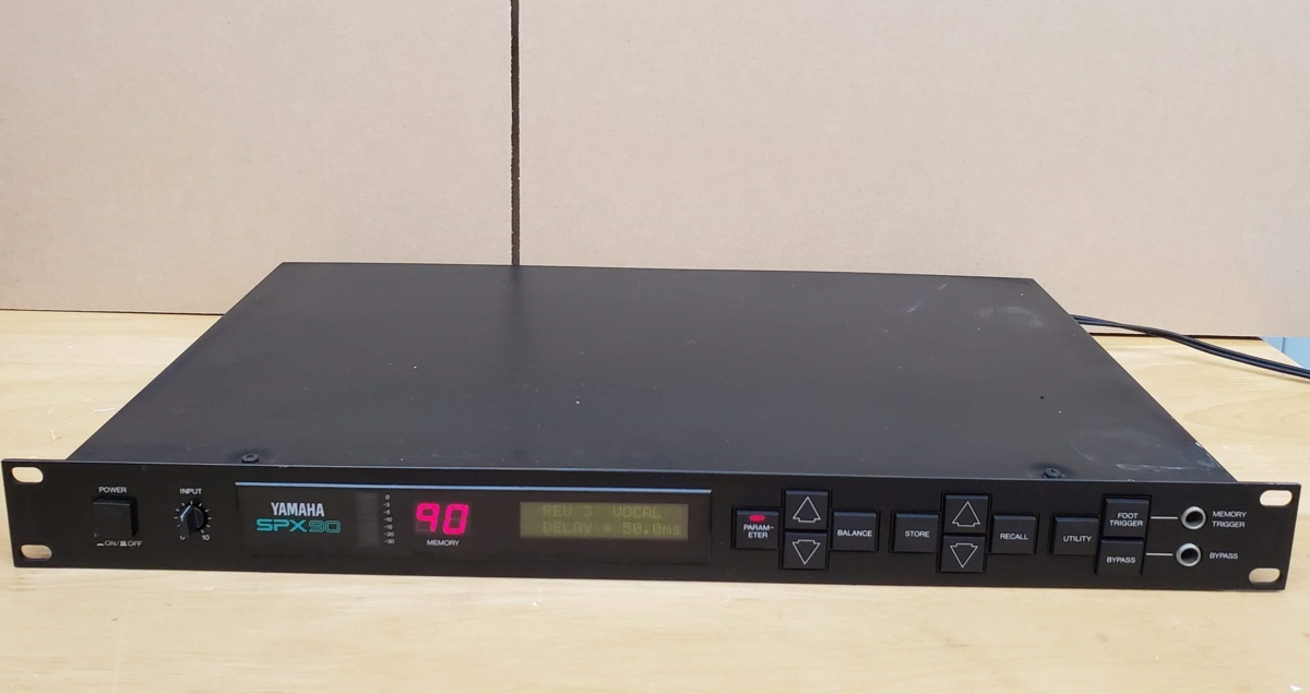 YAMAHA SPX90II マルチエフェクター サウンドプロセッサー YAMAHA