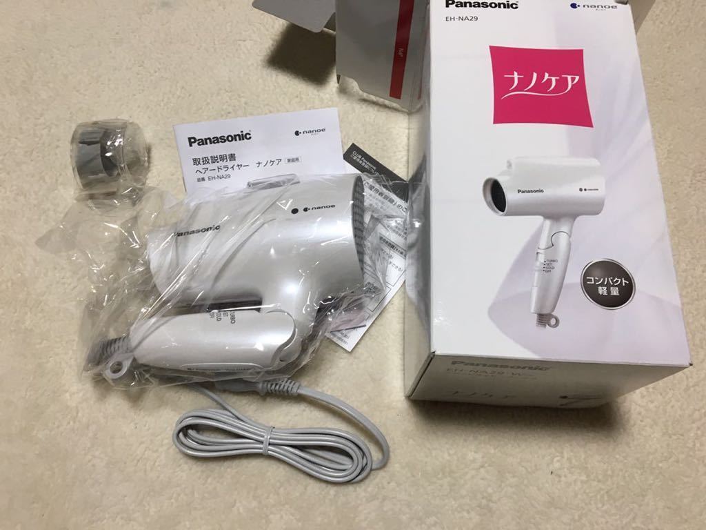ヘアードライヤーナノケア 白 EH-NA29-W(1台) 楽天市場】ナノケア