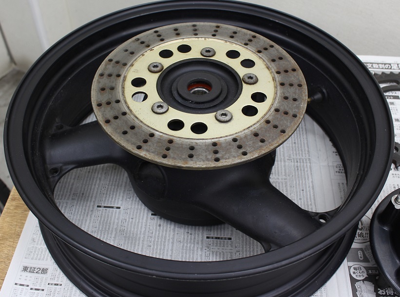 ZZR1100-D型及びZRX1100用 リアスプロケットハブダンパー 新品 リア 