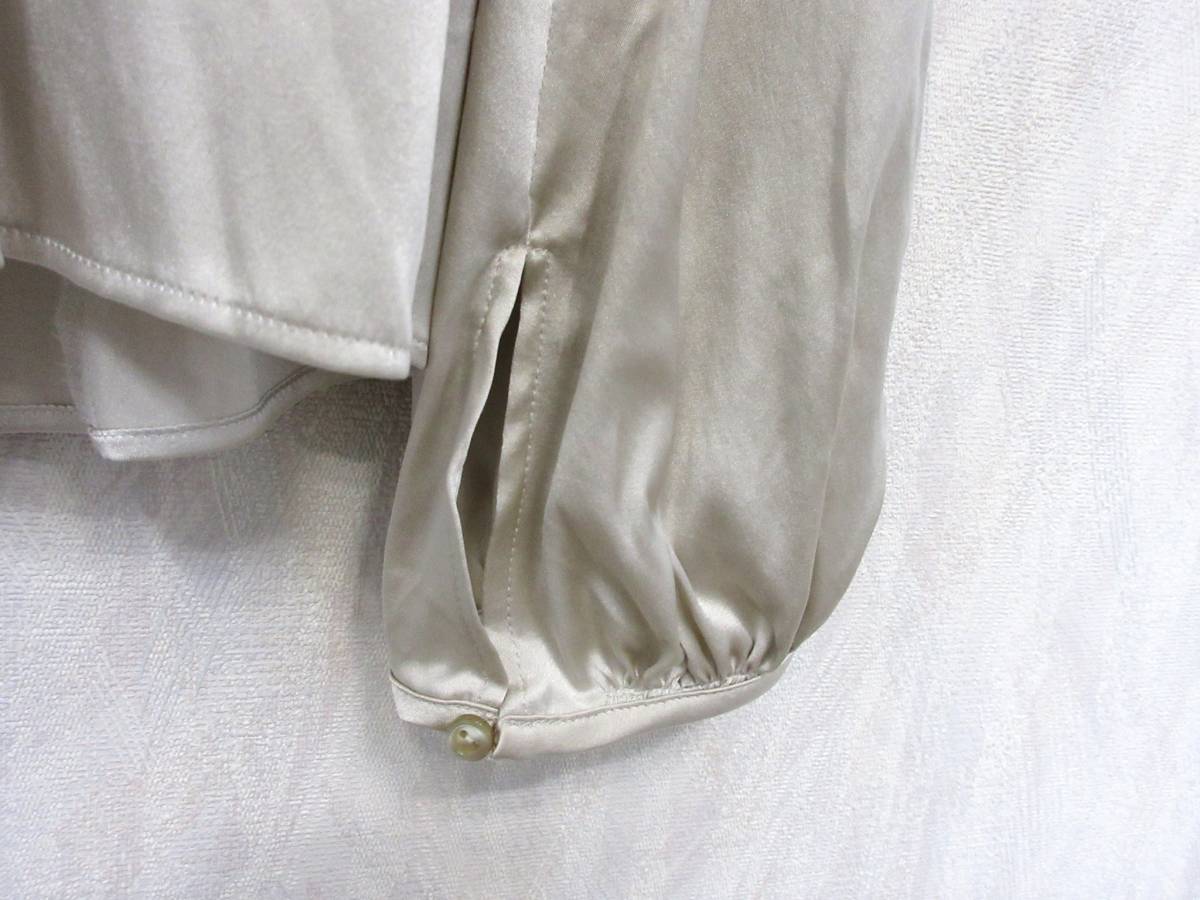 未使用品 アナイ ANAYI フリル ブラウス ベージュ系 38 東7948 ANAYI 0 