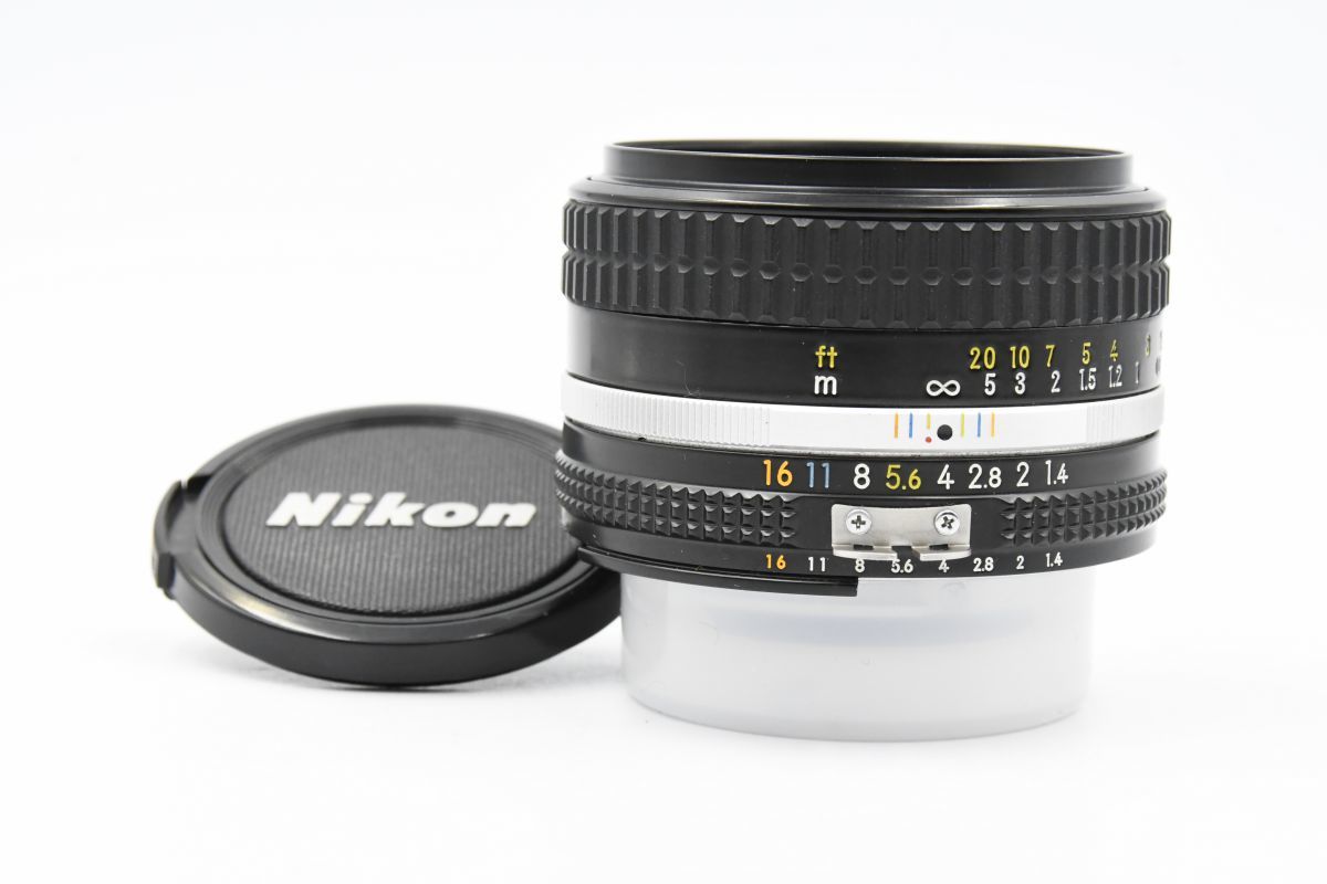 ○ Nikon ニコン AI-S NIKKOR 50mm F1.4 MF 交換レンズ Fマウント 一眼 