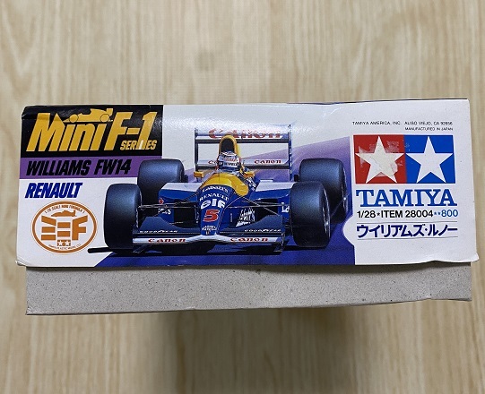 1円～ タミヤ未開封 1⁄28 TAMIYA Mini F-1 ミニF ブルー