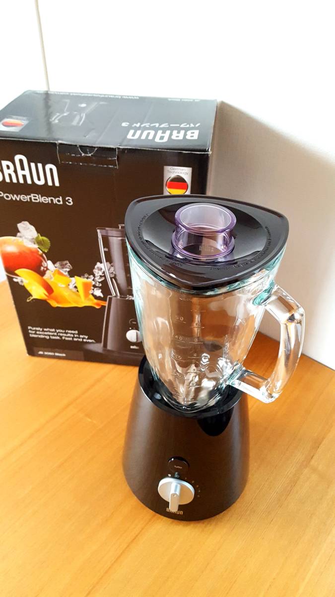 BRAUN パワーブレンド 3 ブラック 未使用品 ブレンダー BRAUN ブラウン パワーブレンド 0 中古ブラウン パワー