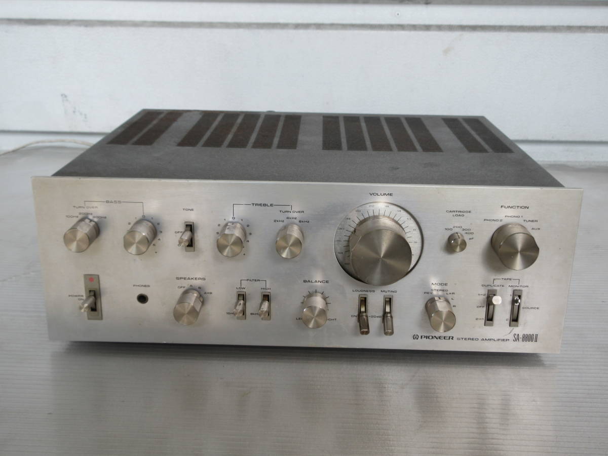 パイオニア プリメインアンプ Pioneer PIONEER SA-8800Ⅱ SA-8800 公式