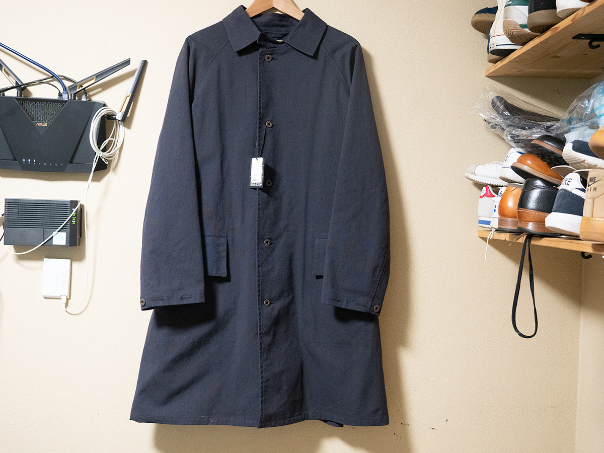 NIGEL CABOURN ナイジェルケーボン 20S LONG COAT HALFTEX 48 ロング