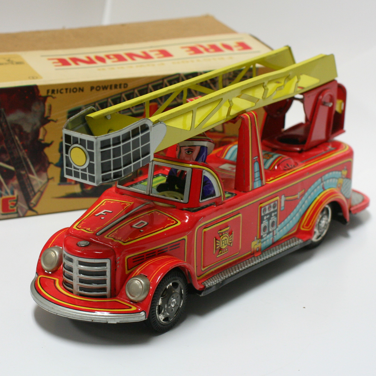 ブリキの消防車 Yahoo!オークション ウサギ屋製 - メーカー 不明 中古