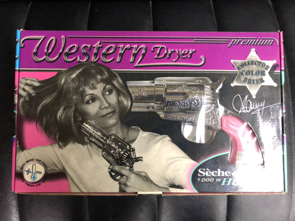 Dryer ピストル型 拳銃型 ヘアドライヤー Hair Western Style Dryer 