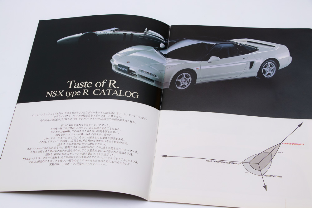 NSX NSX-R カタログ Honda - HONDA 0 PRESS・Vol.9・初代・NSX-R・特集