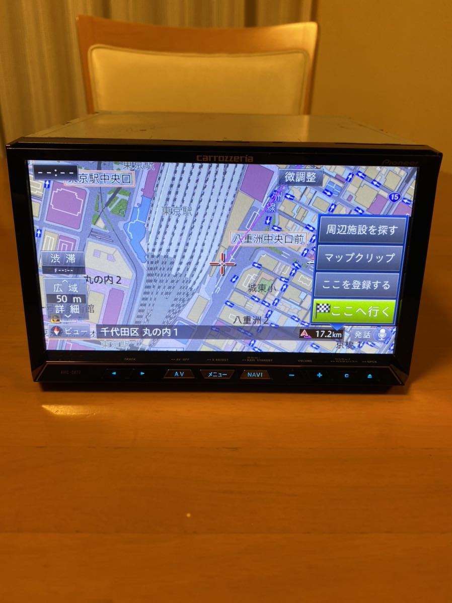 カロッツェリア サイバーナビ Bluetooth AVIC-ZH77 フルセグ
