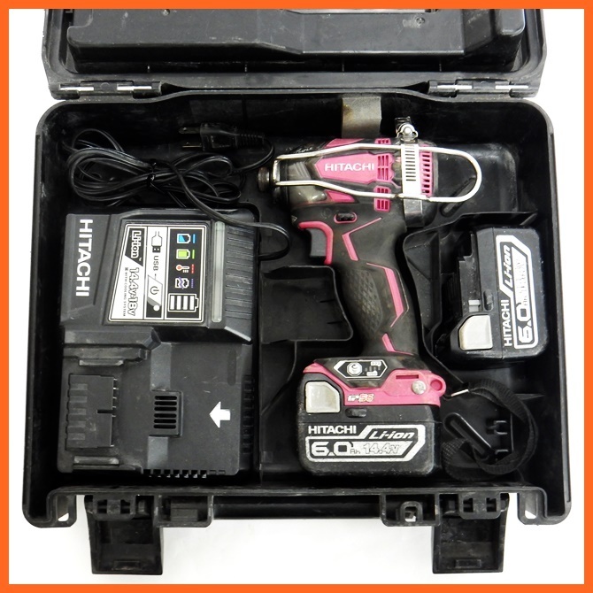 HITACHI 日立 日立工機 インパクトドライバー インパクトドライバ WH14DDL コードレス 公式通販 36V充電式コードレスインパクトドライバ 16mm | 緑 充電器付き WH14DDL2 コードレスインパクトドライバ WH36D
