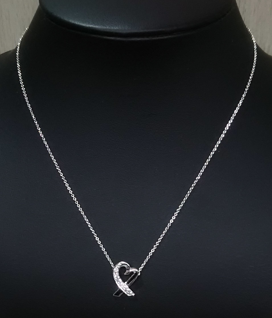 ティファニー K18 & ネックレス リング 0 TIFFANY&Co 