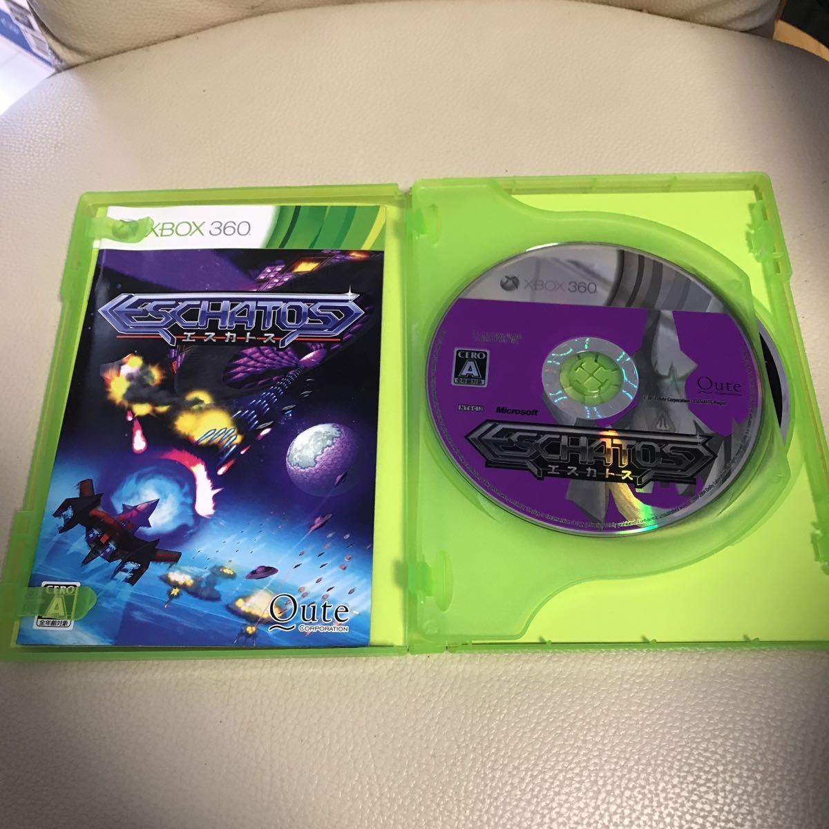 エスカトス 0 特典音楽CD付き Xbox360 特典音楽 ○エスカトス 良品