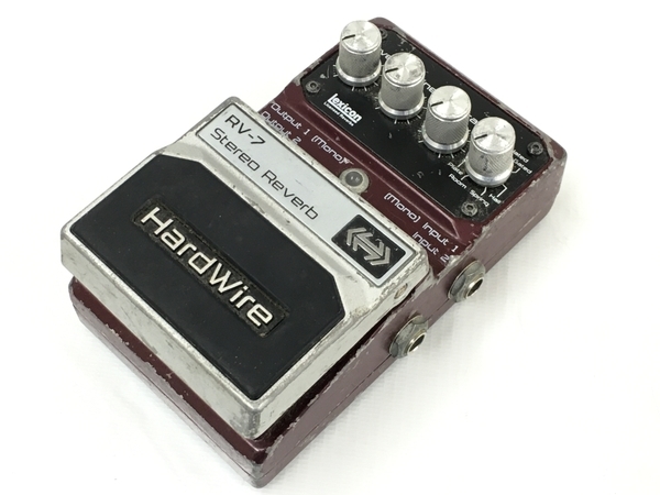 WEBストア限定 Digitech RV-7 HARDWIRE ステレオ リバーブ 中古 T4604634
