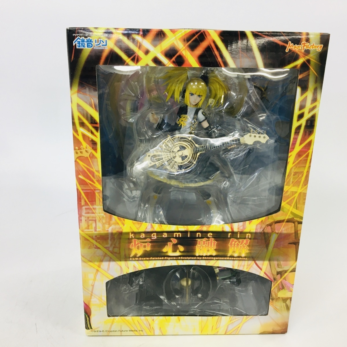 新品未開封 マックスファクトリー ボーカロイド 鏡音リン 炉心融解 1/8