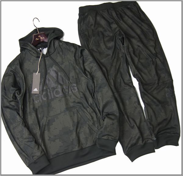 新品 adidas アディダス CLIMAWARM 裏起毛 セットアップ 上下セット プルオーバーフーディ ジョガーパンツ L カーキ