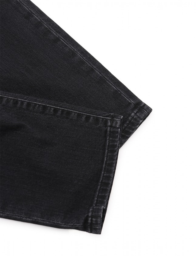 サンローラン パリ SAINT LAURENT PARIS スキニーデニムパンツ 黒 31 
