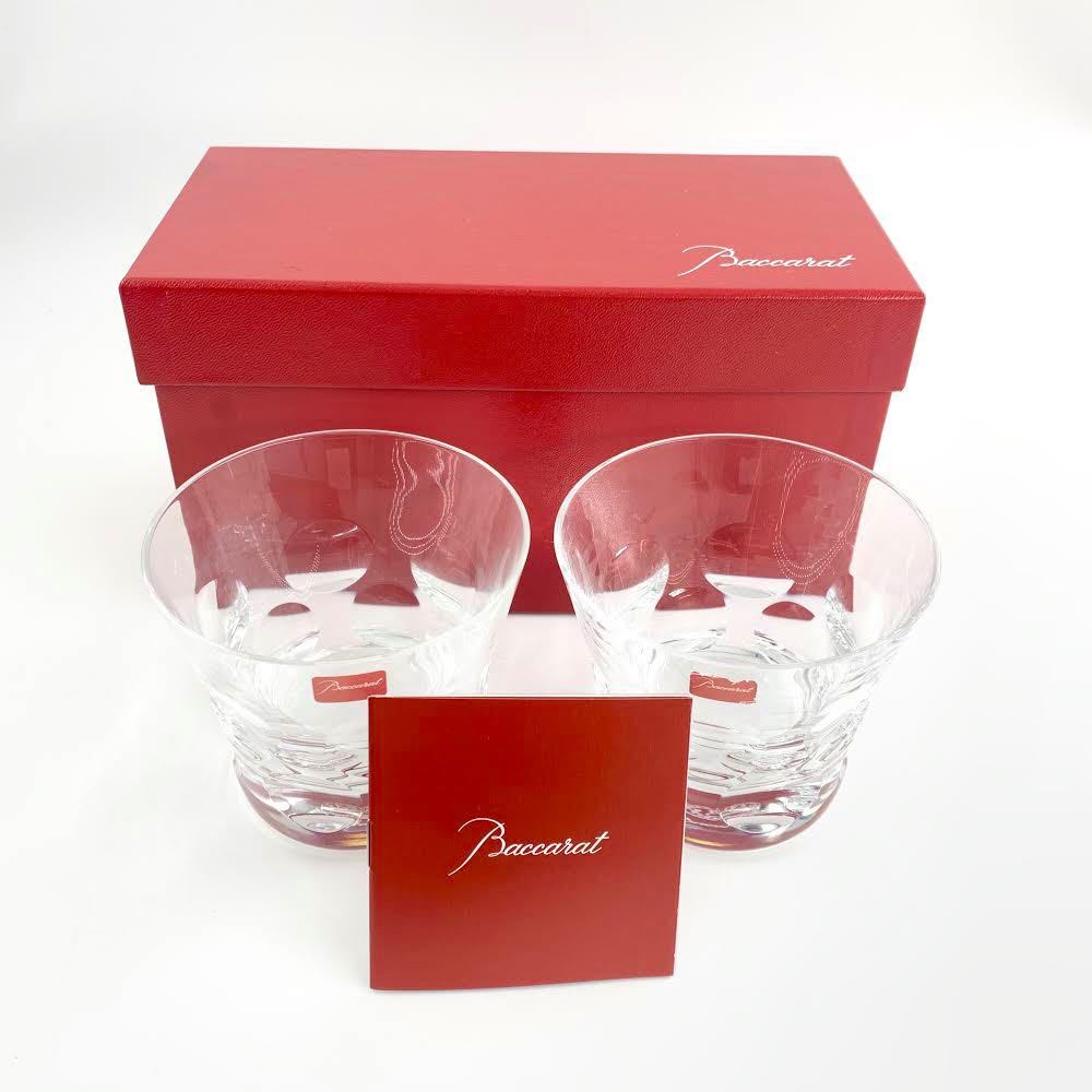 本物保証，新品 Baccarat P82 バカラ ペアグラス ロックグラス ベルーガ クリスタル タンブラー オールドファッション 食器 箱付き(バカラ)｜売買されたオークション情報、yahooの商品情報をアーカイブ公開 - オ バカラ