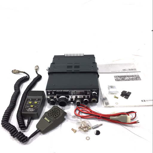 ★ ICOM 430MHz ／ オールモード機★ IC-390＋電源＋付属 ☆ ICOM 430MHz ／ オールモード機☆ IC-390＋電源＋付属 ICOM IC-390