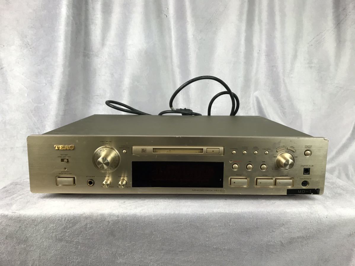 新作入荷，人気 TEAC MD-10 ティアック MINI DISC PLAYER ミニディスク