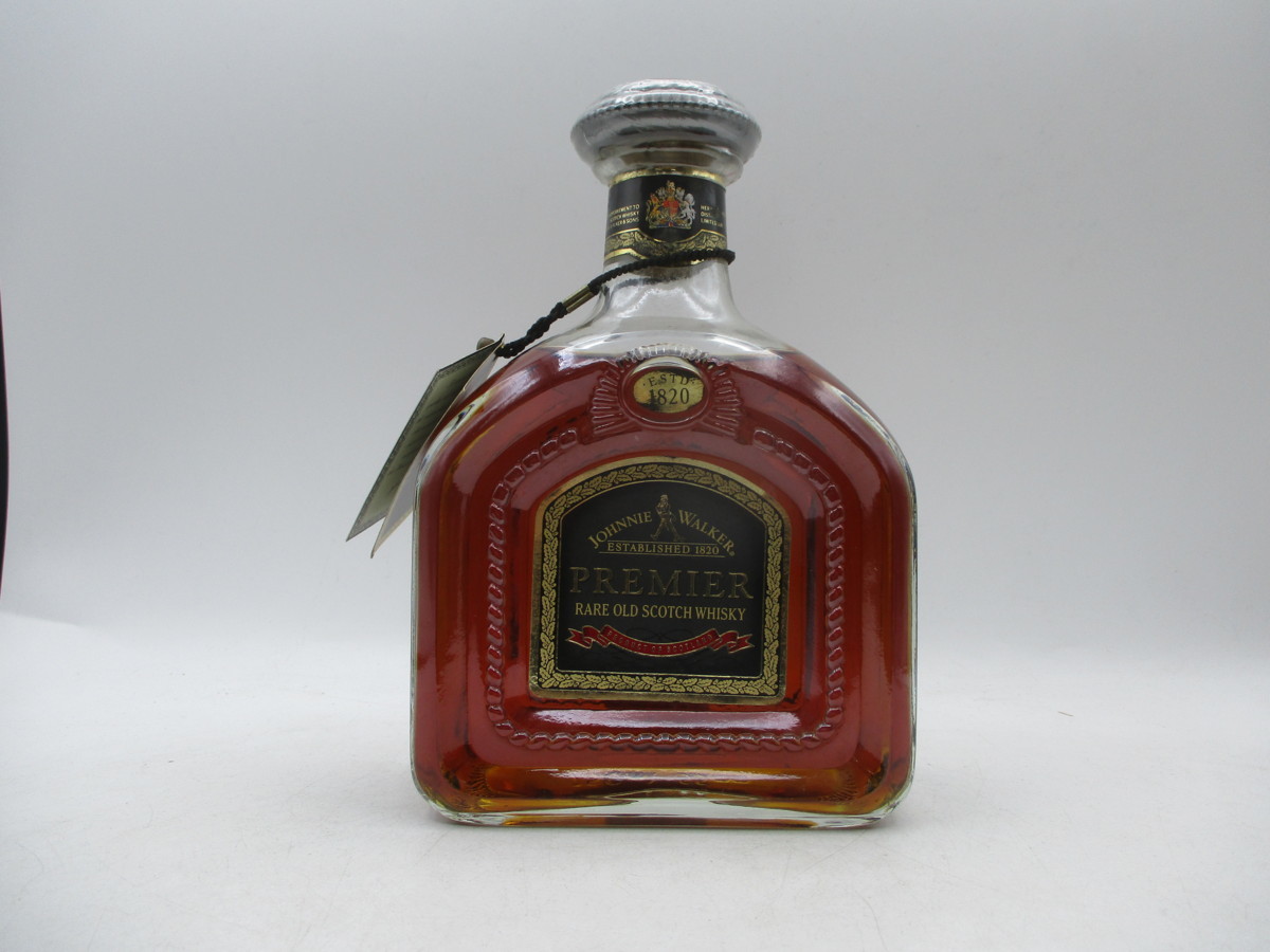 ジョニーウォーカー プレミア レア オールド 750ml 箱無　未開封　古酒 新作入荷-超特価 【古酒】JOHNNIE WALKER PREMIER RARE OLD ジョニー