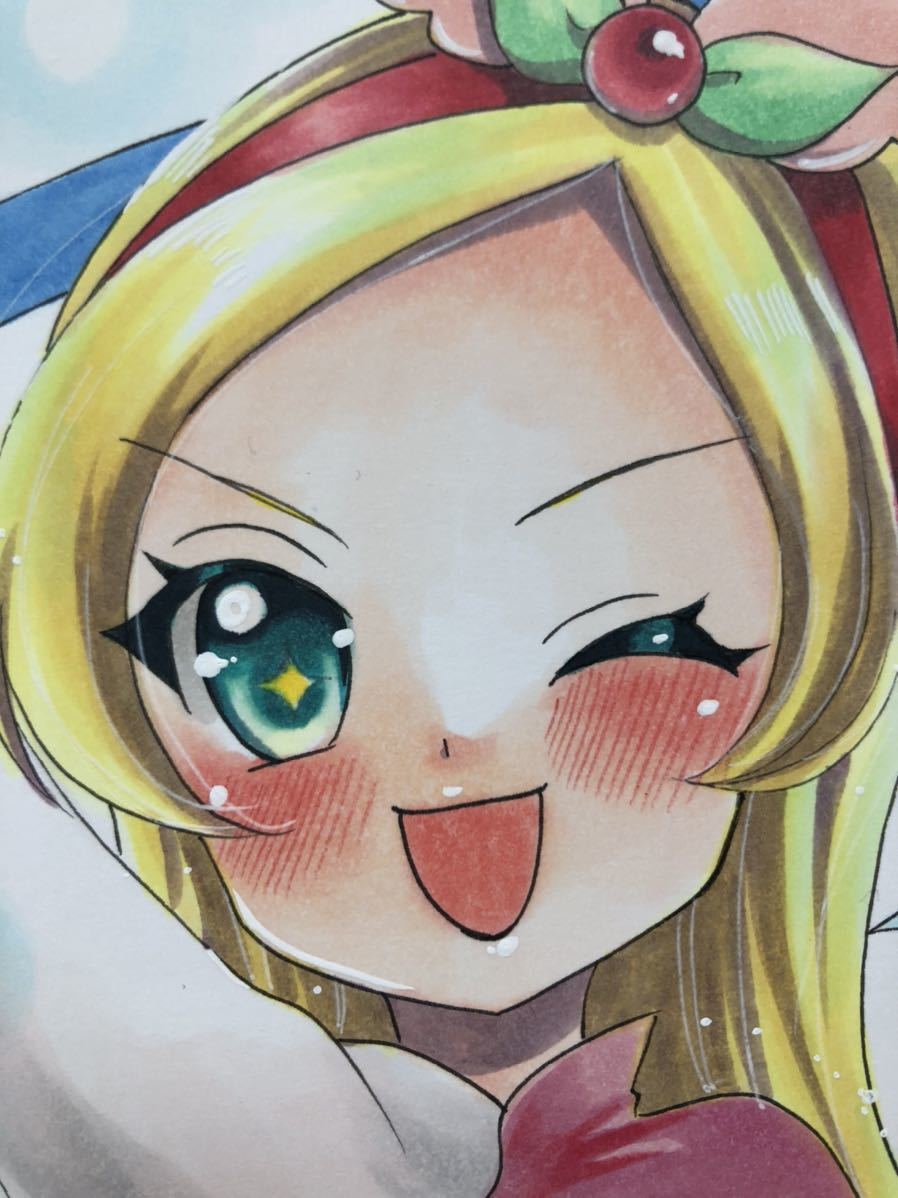 手描きイラスト キラキラ プリキュアアラモード キラ星シエル キュアパルフェ レオタード B5 手描きイラスト 売買されたオークション情報 Yahooの商品情報をアーカイブ公開 オークファン Aucfan Com