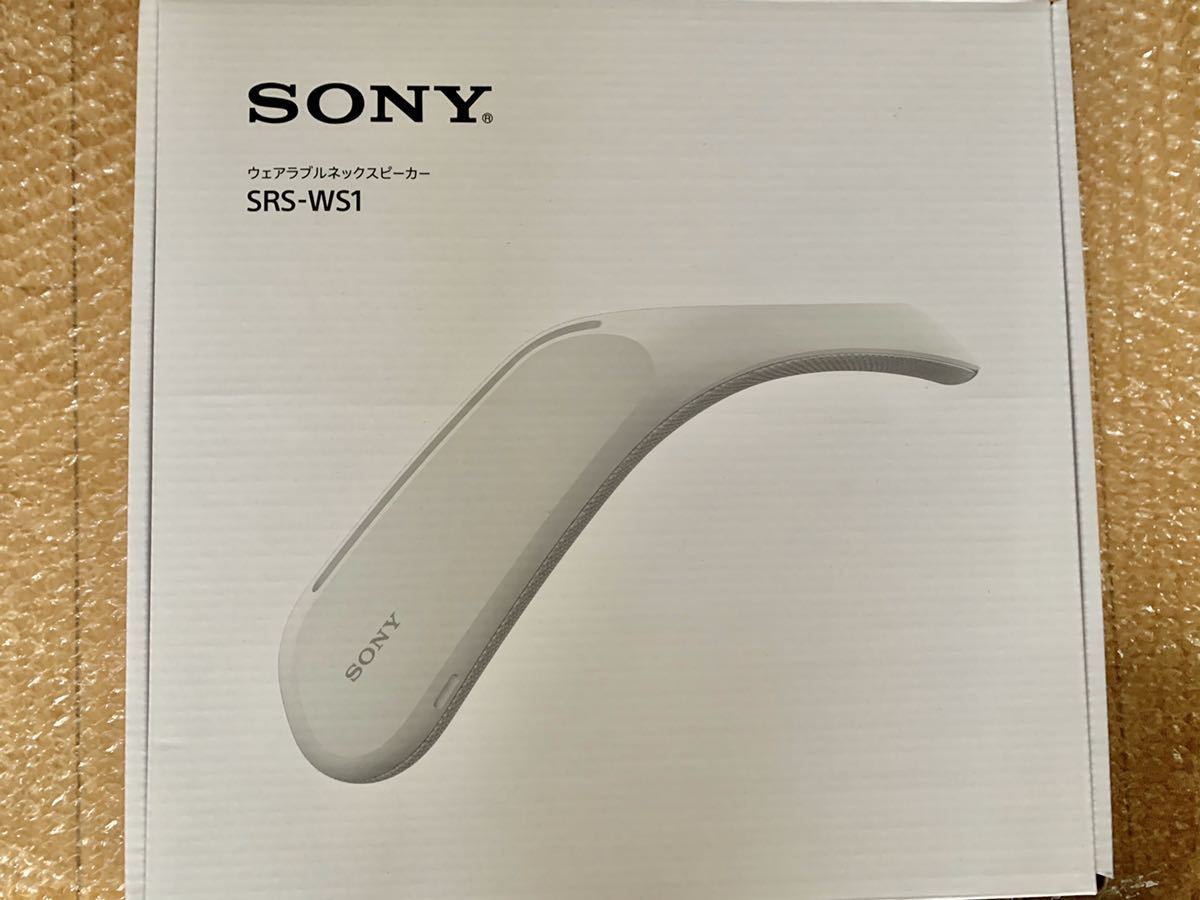 ウェアラブルネックスピーカー SRS-WS1 ソニー SONY テレビ/映画