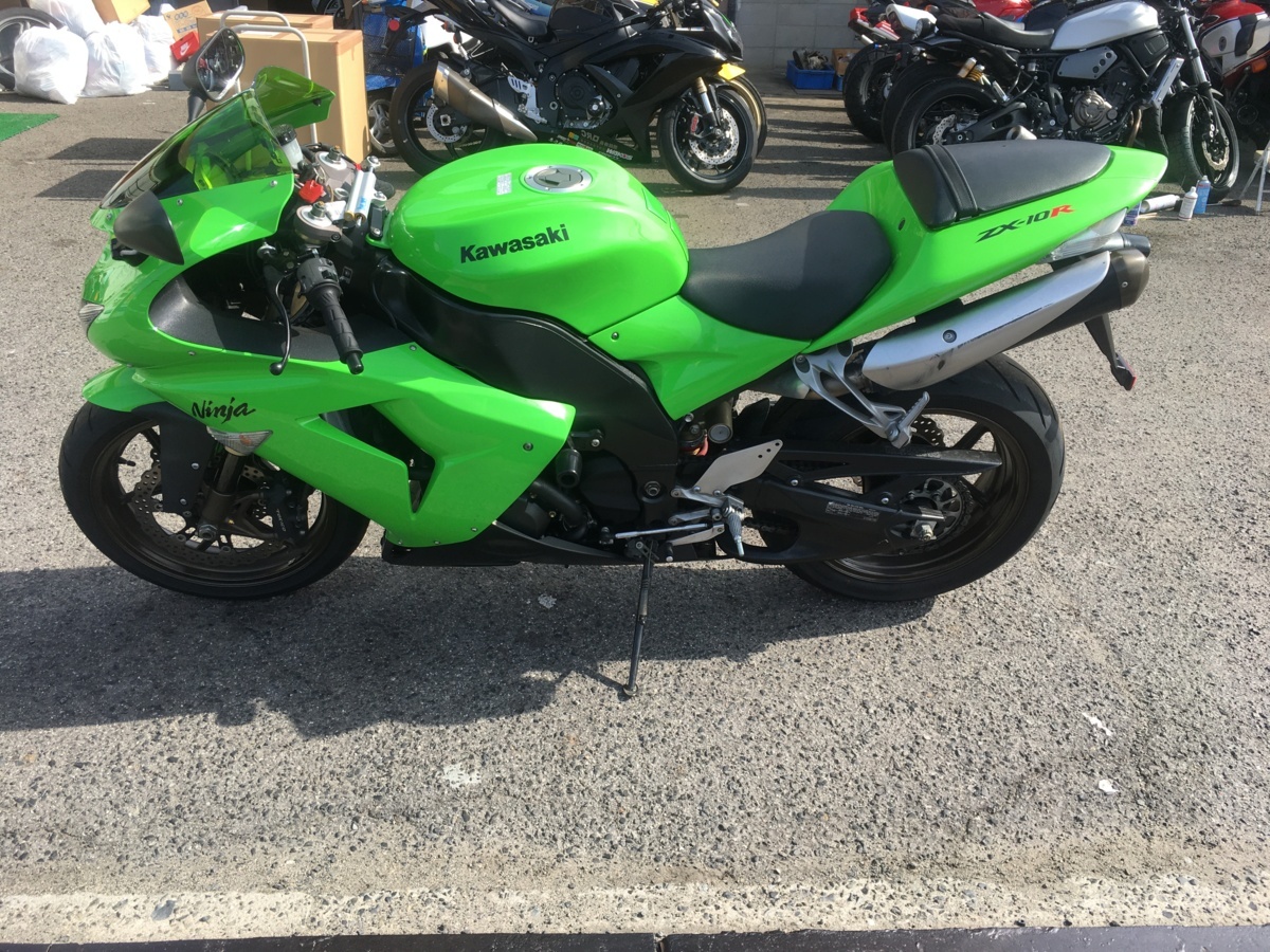 カワサキ ZX-10R ZXT00D '06-'07 D型 マレーシア仕様 実動 書類付き
