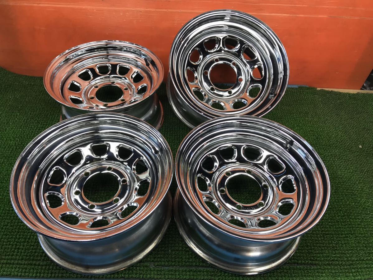 新品　ENKEI　14インチ 4穴 100 4.5J　ブラック ホイール4本 Zx-157) DAYTONA デイトナ クロームメッキ 16インチ 8J ±0 PCD139.7 6