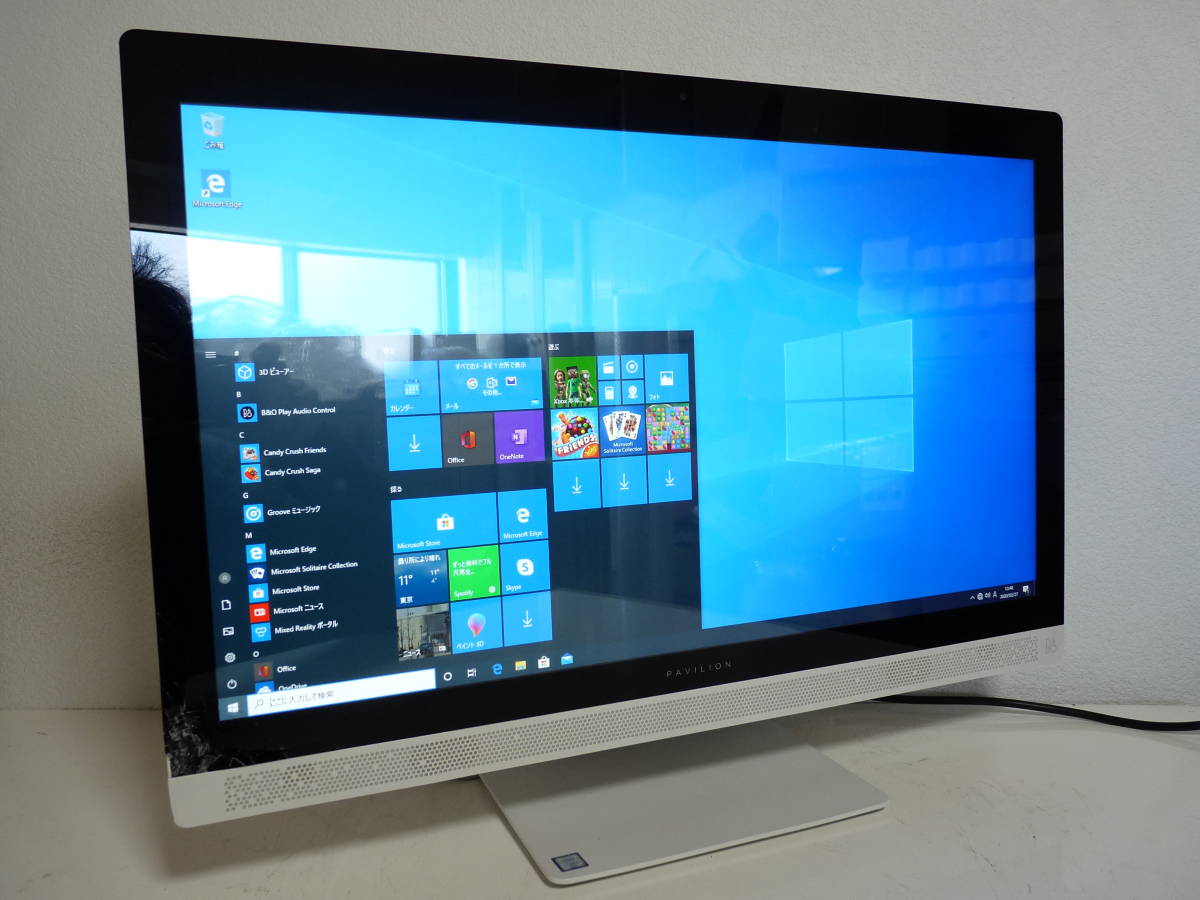 HP Pavilion AIO 27-a170jp ☆ i7-6700T 2.8GHz/2TB/8GB/Win10/Web 