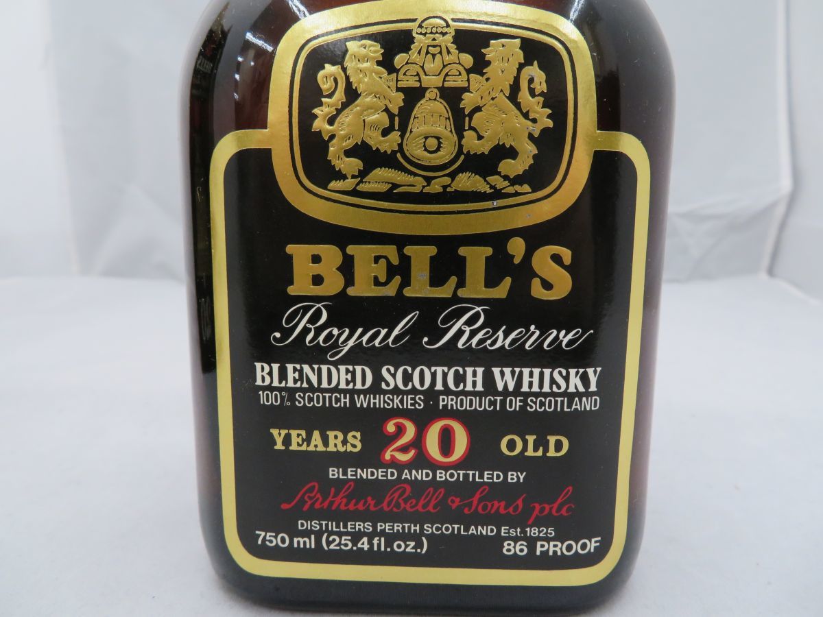 20年 BELL'S ベルズ ベル ロイヤルリザーブ Reserve 750ml Royal