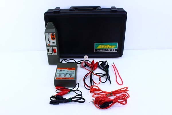  Togami/戸上電機 TLC-B形 ラインチェッカ 低圧配線路探査器 計測 測定 工具 10575990(電気計測器)｜売買されたオークション情報、yahooの商品情報をアーカイブ公開 - オークファン 電気計測器