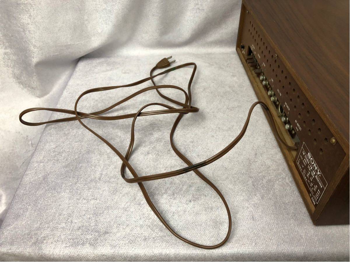 SONY STR-100A AM FM STEREO receiver ソニー ソリッドステート 日本製 ラジオ ステレオ チューナー オーディオ (C-2)_6