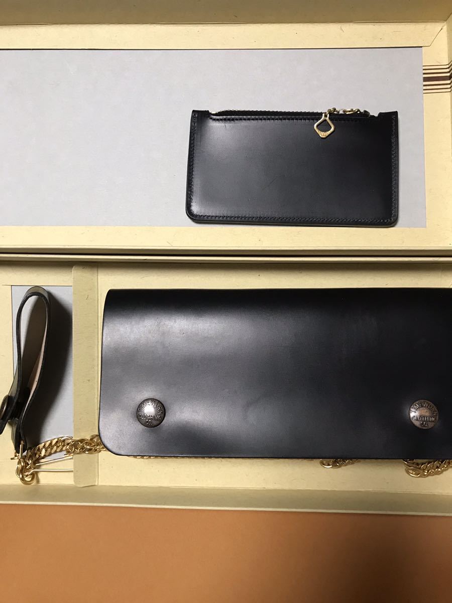 time worn clothing アットラスト コードバンウォレット コードバン