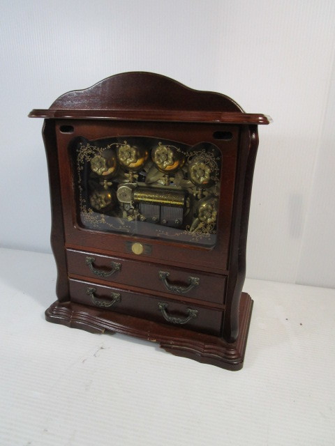 オルゴール　青きドナウ　Ｂｌｕｅ　Ｄａｎｕｂｅ　Ｗａｌｔａｚ　小物入れ