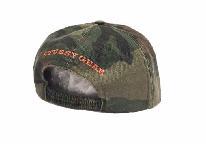90s OLD STUSSY キャップ カモフラ 迷彩 ビンテージ パウエル USA